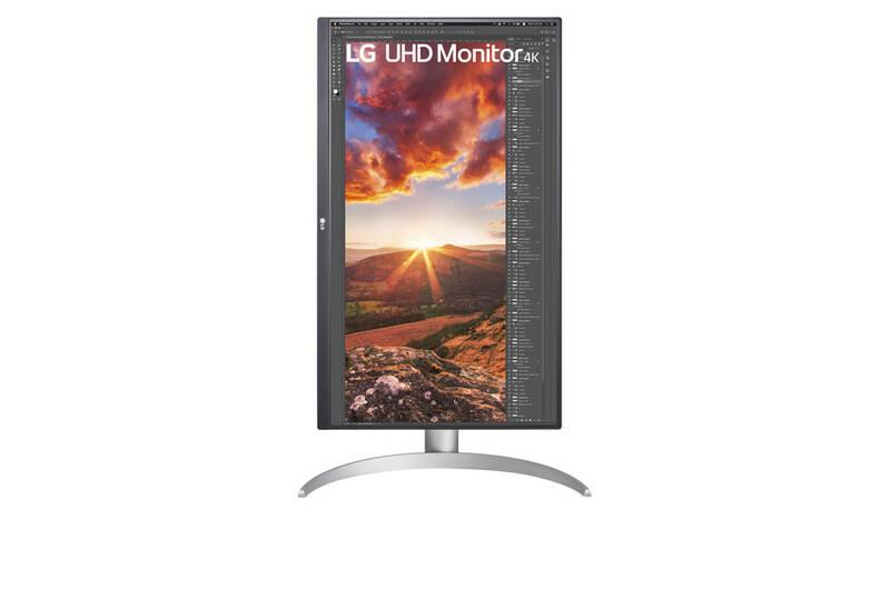 Monitor LG 27UP850 černé stříbrné, Monitor, LG, 27UP850, černé, stříbrné