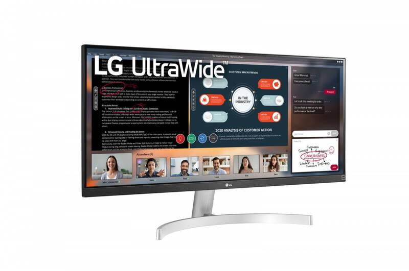Monitor LG 29WN600 černý bílý