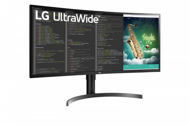 Monitor LG 35WN75C černý, Monitor, LG, 35WN75C, černý