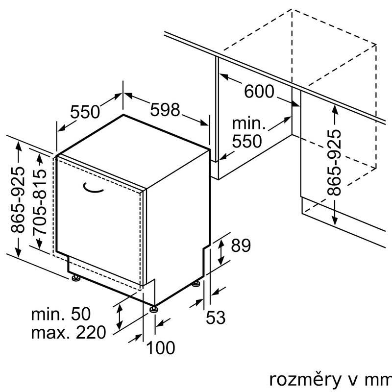 Myčka nádobí Siemens iQ300 SX73HX60CE