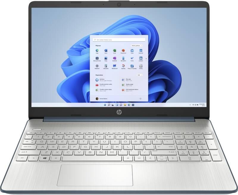 Notebook HP 15s-fq3000nc modrý