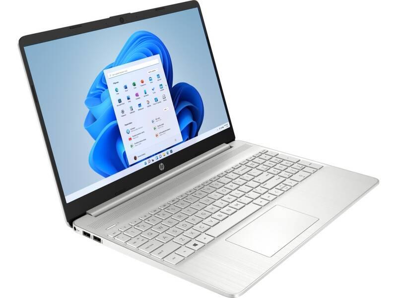 Notebook HP 15s-fq3004nc stříbrný