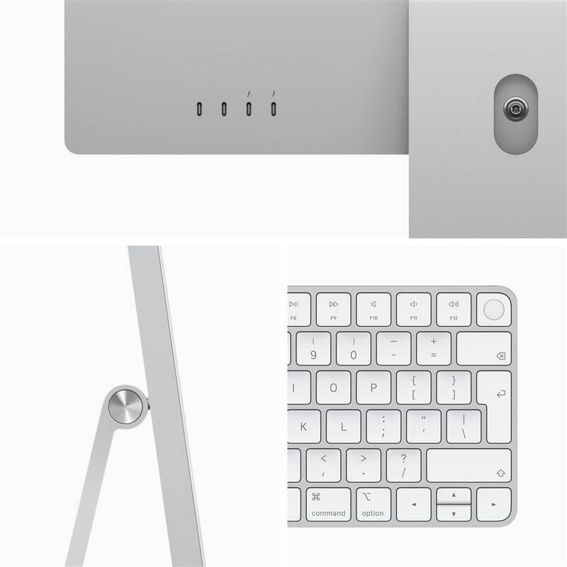 Počítač All In One Apple iMac 24" M1 8x GPU, 8GB, 512GB, CZ - Silver