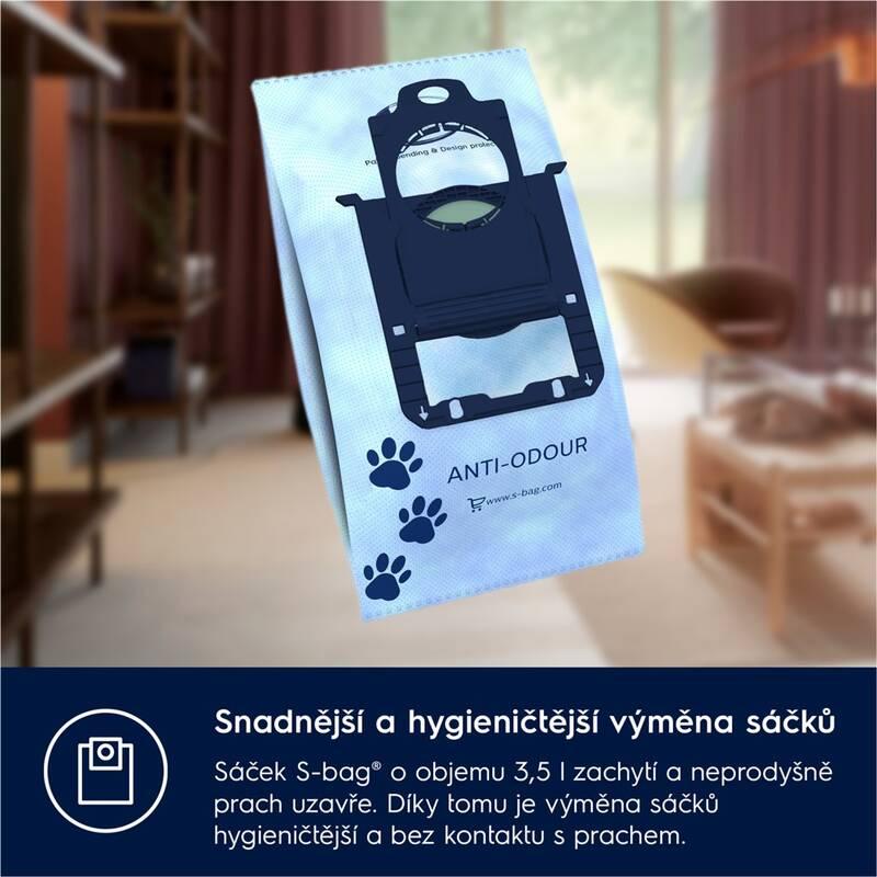 Podlahový vysavač Electrolux Pure D8.2 PD82-ANIMA červený