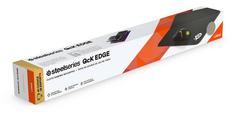 Podložka pod myš SteelSeries QcK Edge Large 45x40 cm černá