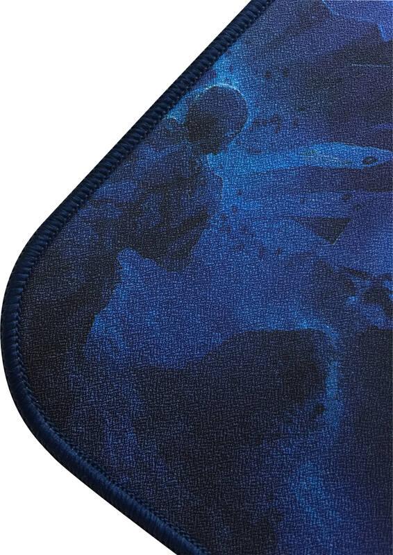 Podložka pod myš YENKEE YPM 3009 Ambush, 40 x 30 cm černá modrá