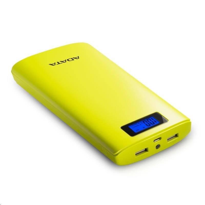 Powerbank ADATA P20000D, 20000mAh žlutá