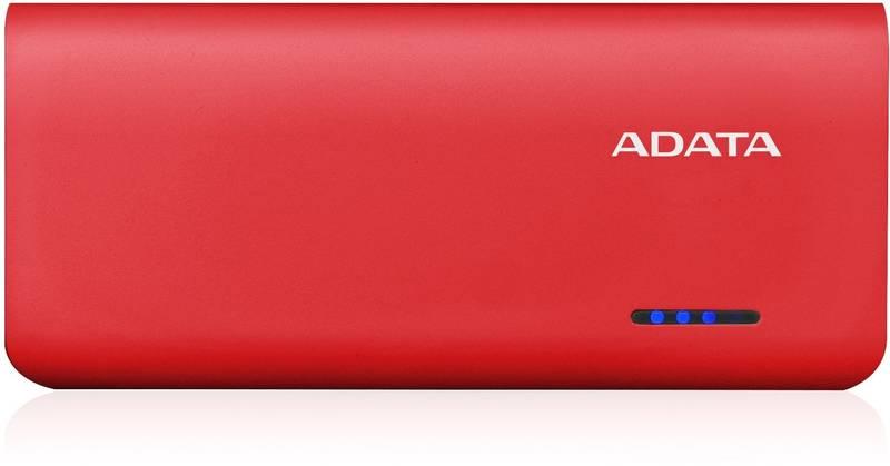 Powerbank ADATA PT100 10000mAh červená oranžová