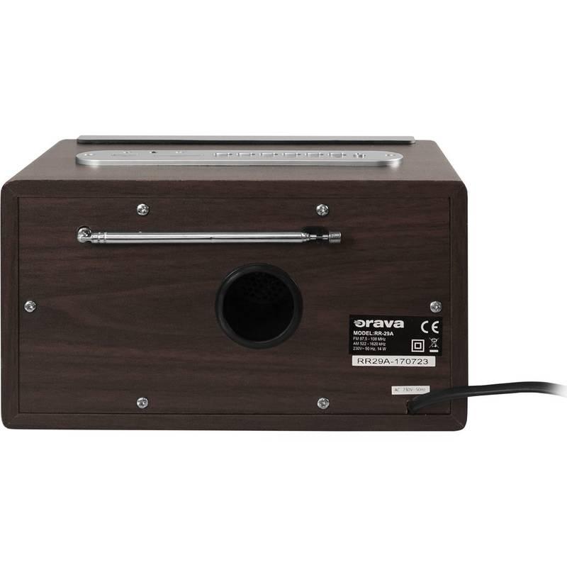 Radiopřijímač Orava RR-29 A dřevo