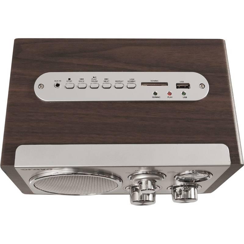 Radiopřijímač Orava RR-29 A dřevo