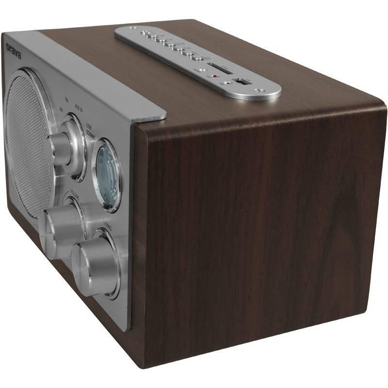 Radiopřijímač Orava RR-29 A dřevo