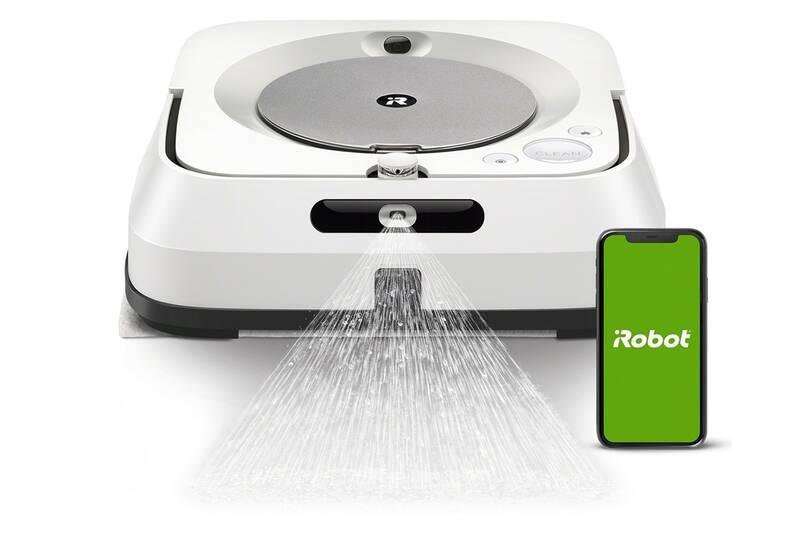 Robotický vysavač iRobot Roomba i3 Neutral Braava Jet M6 šedý bílý