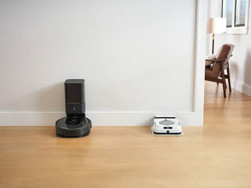 Robotický vysavač iRobot Roomba i7 Braava jet m6 černý bílý