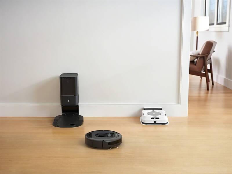 Robotický vysavač iRobot Roomba i7 Braava jet m6 černý bílý