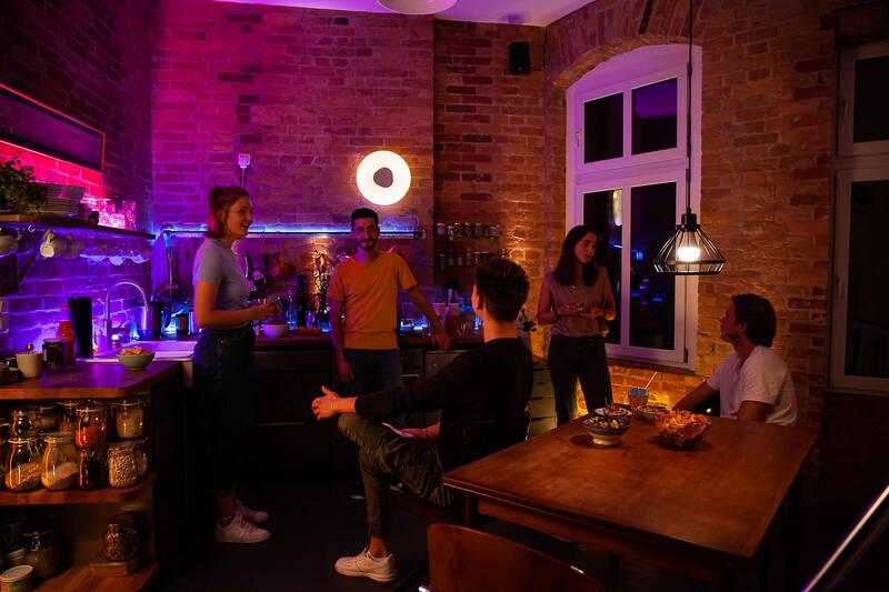 Stropní svítidlo LEDVANCE SMART Tunable White Donut 400 bílé