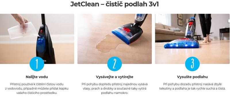 Tyčový vysavač Vileda Jet Clean 2v1