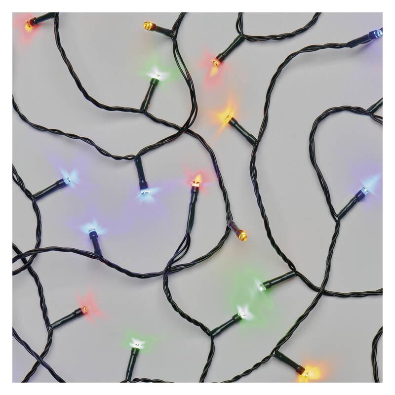 Vánoční osvětlení EMOS 180 LED řetěz, 18 m, venkovní i vnitřní, multicolor, časovač, Vánoční, osvětlení, EMOS, 180, LED, řetěz, 18, m, venkovní, i, vnitřní, multicolor, časovač