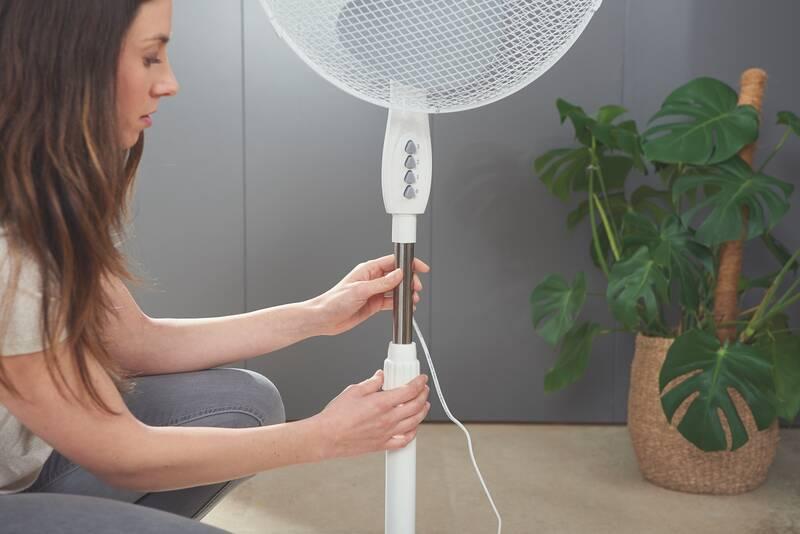 Ventilátor stojanový Black Decker BXEFP40E bílý