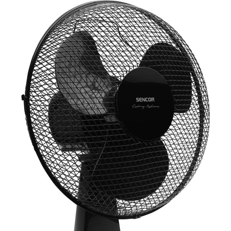 Ventilátor stolní Sencor SFE 3011BK černý