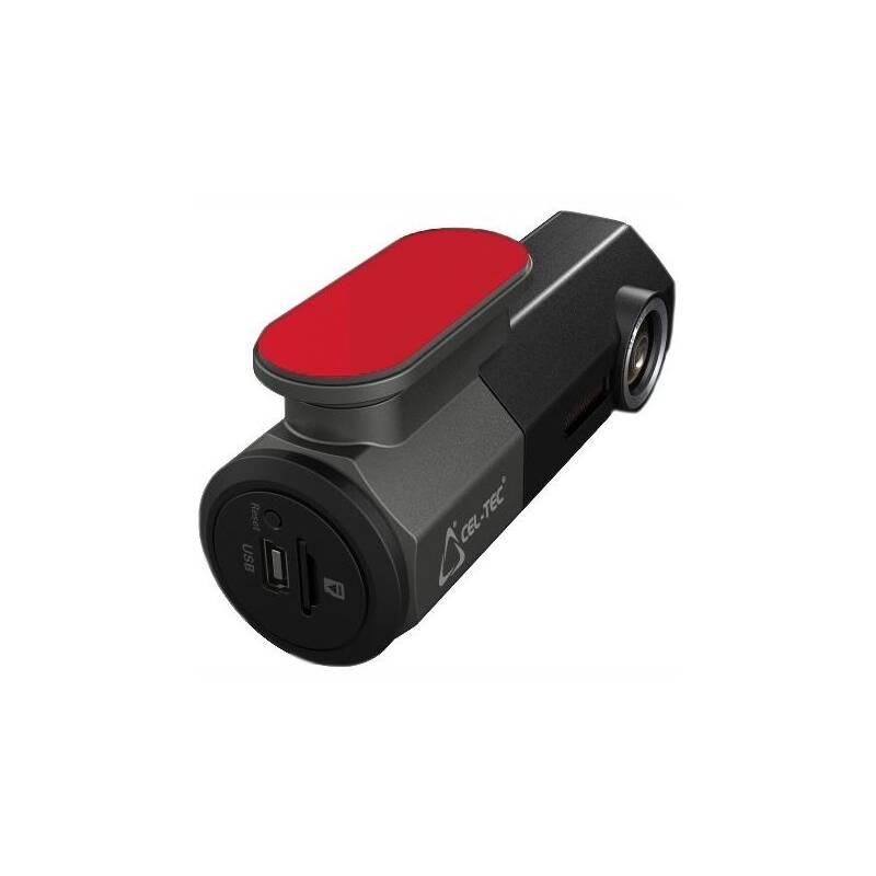 Autokamera CEL-TEC Red Cobra Wi-Fi Magnetic černá šedá