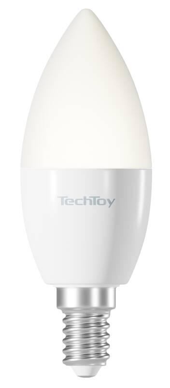Chytrá žárovka TechToy RGB, 4,5W, E14