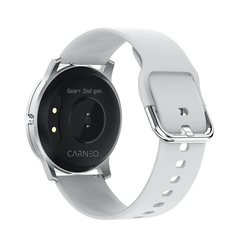 Chytré hodinky Carneo Gear Platinum woman - Silver