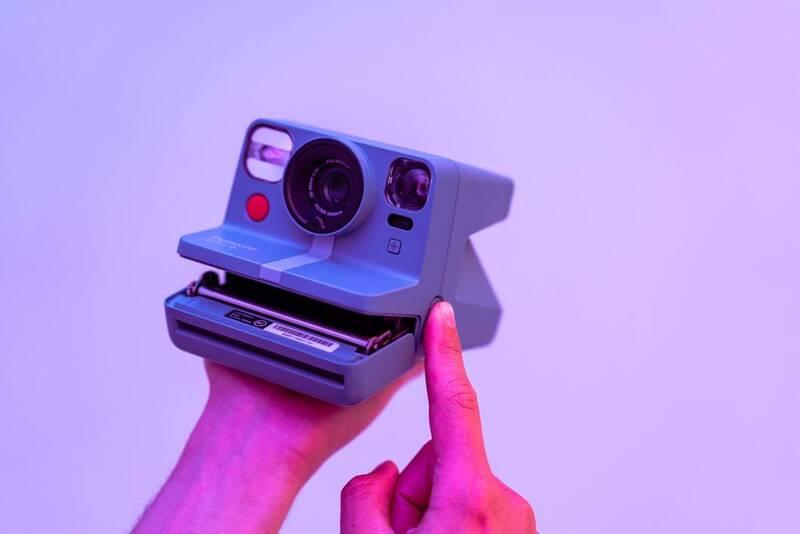 Digitální fotoaparát Polaroid Now modrý