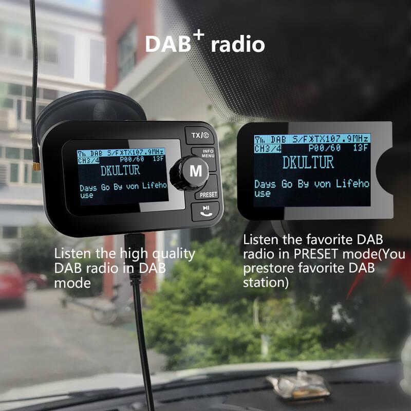 FM DAB Transmitter Ambit DAB-005 černý, FM, DAB, Transmitter, Ambit, DAB-005, černý