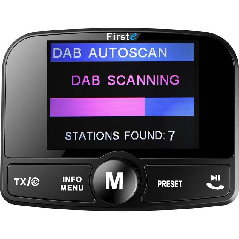 FM DAB Transmitter Ambit DAB-008 černý, FM, DAB, Transmitter, Ambit, DAB-008, černý