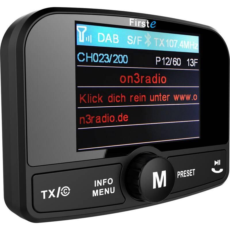 FM DAB Transmitter Ambit DAB-008 černý