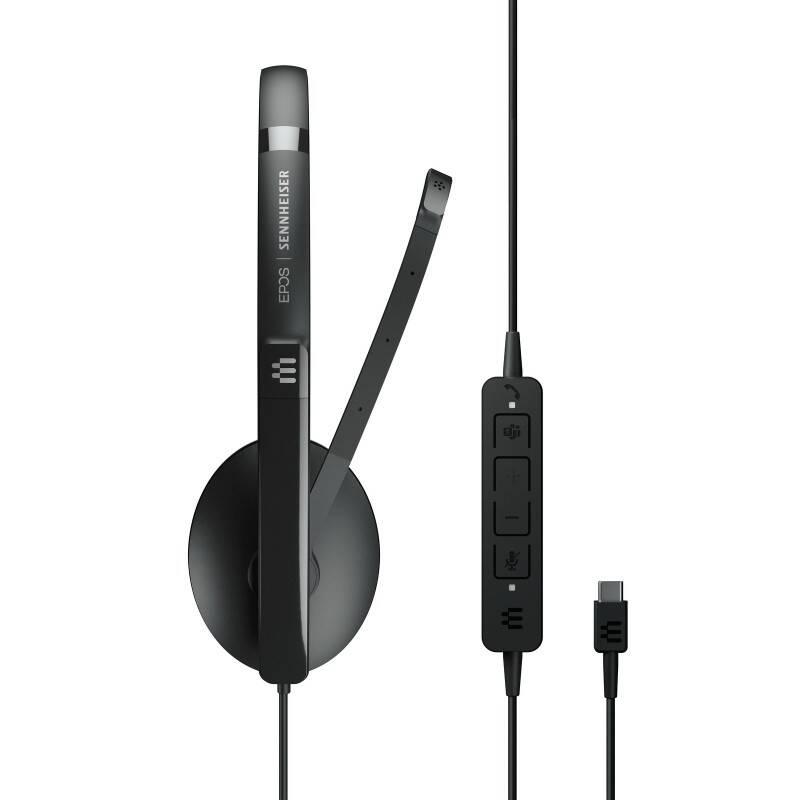 Headset Epos ADAPT 130T USB-C II černý, Headset, Epos, ADAPT, 130T, USB-C, II, černý