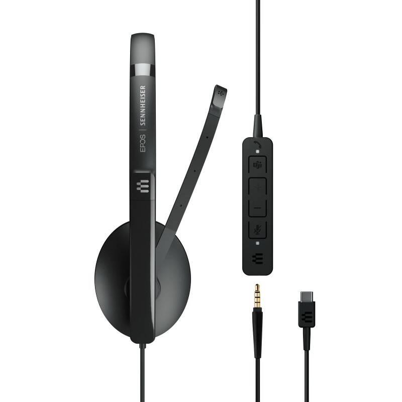 Headset Epos ADAPT 135T USB-C II černý, Headset, Epos, ADAPT, 135T, USB-C, II, černý