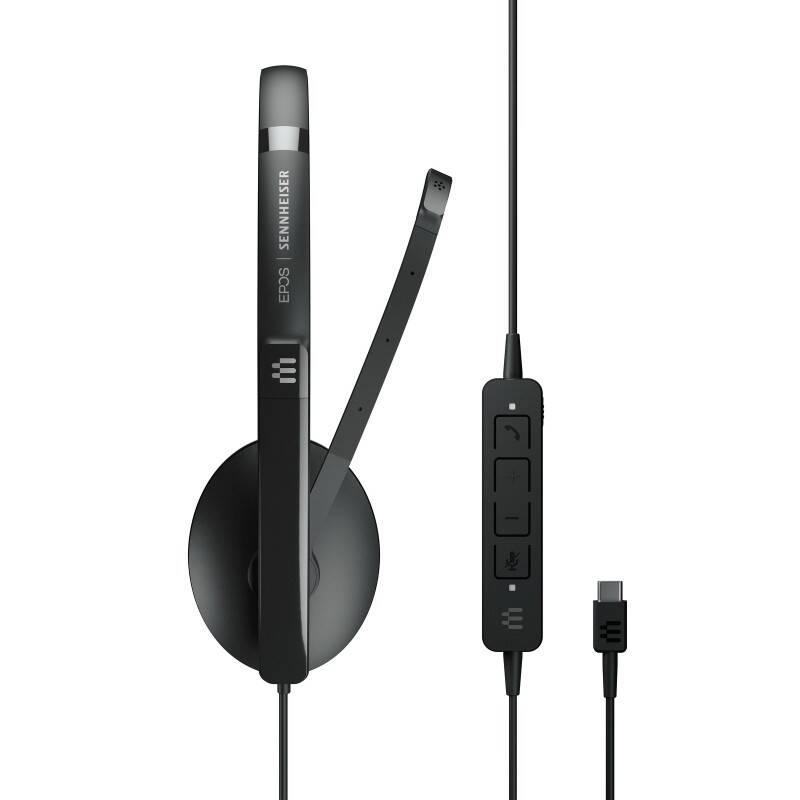 Headset Epos ADAPT 160 ANC USB černý, Headset, Epos, ADAPT, 160, ANC, USB, černý