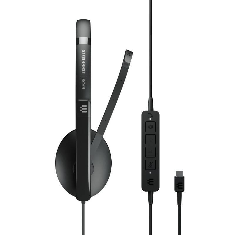 Headset Epos ADAPT 160 USB-C II černý, Headset, Epos, ADAPT, 160, USB-C, II, černý