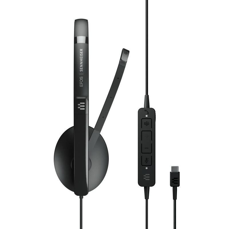 Headset Epos ADAPT 160T ANC USB-C černý, Headset, Epos, ADAPT, 160T, ANC, USB-C, černý