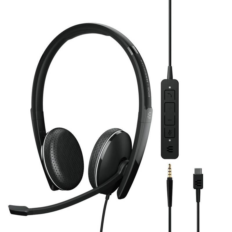Headset Epos ADAPT 165 USB-C II černý