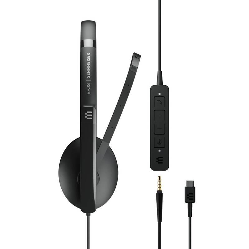 Headset Epos ADAPT 165 USB-C II černý