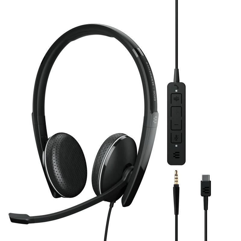 Headset Epos ADAPT 165T USB-C II černý, Headset, Epos, ADAPT, 165T, USB-C, II, černý