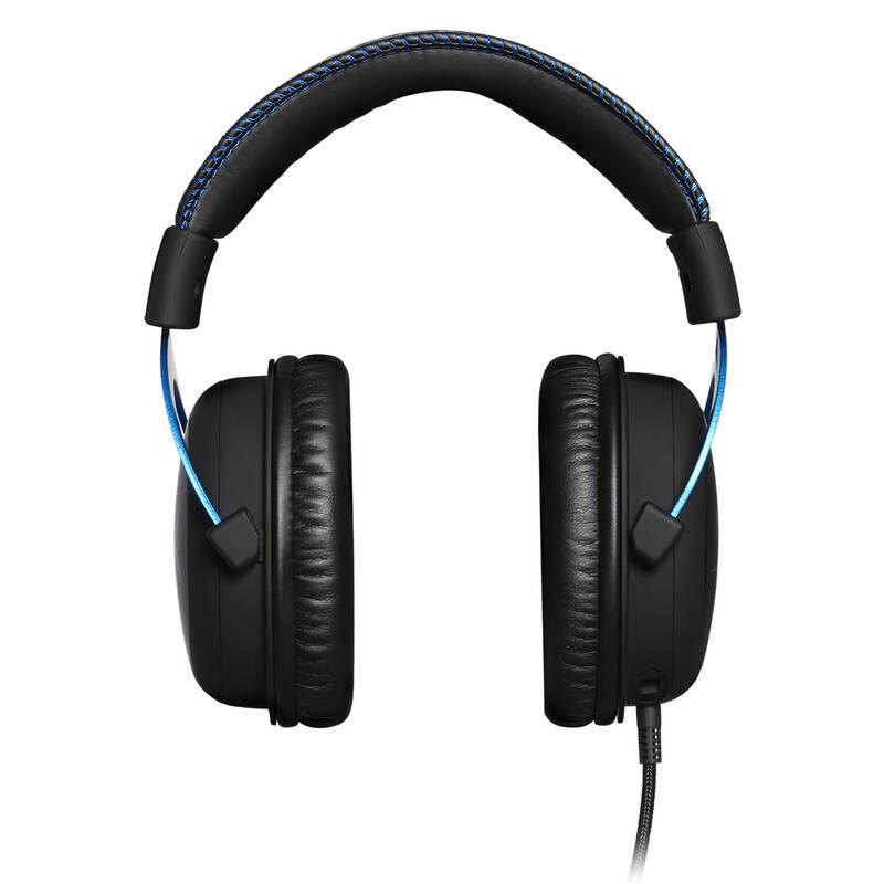 Headset HyperX Cloud Gaming pro PS4 PS5 černý modrý