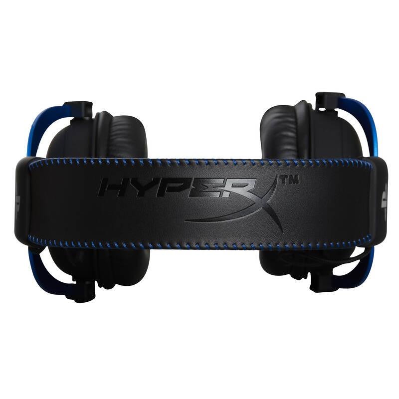Headset HyperX Cloud Gaming pro PS4 PS5 černý modrý