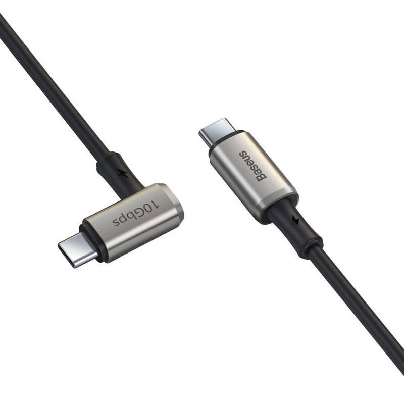Kabel Baseus Hammer USB-C USB-C PD 3.1 Gen2 100W, 1.5m černý, Kabel, Baseus, Hammer, USB-C, USB-C, PD, 3.1, Gen2, 100W, 1.5m, černý