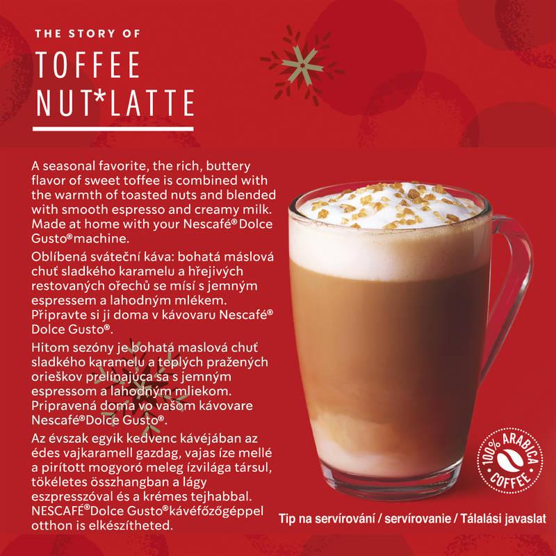 Kapsle pro espressa Starbucks Toffee Nut Latte 12 Caps