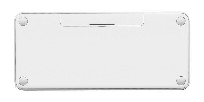 Klávesnice Logitech Bluetooth Keyboard K380, US bílá
