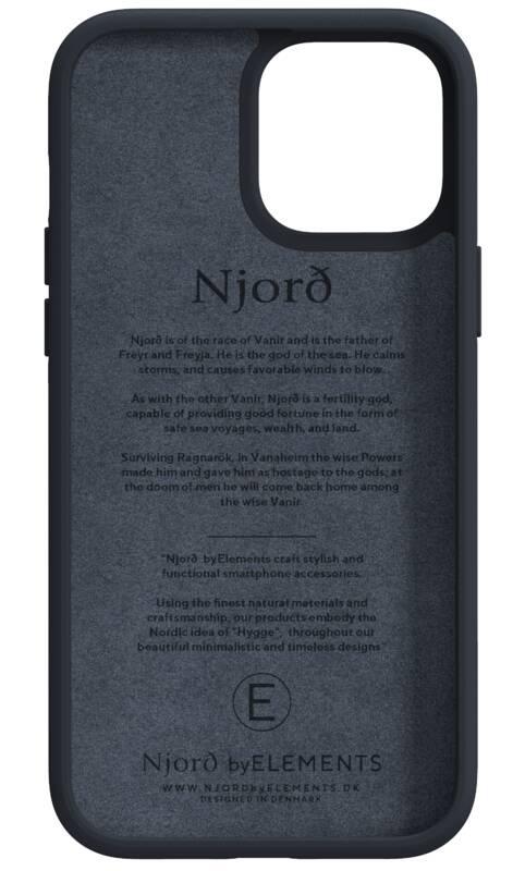 Kryt na mobil Njord Vindur na Apple iPhone 13 Pro Max šedý