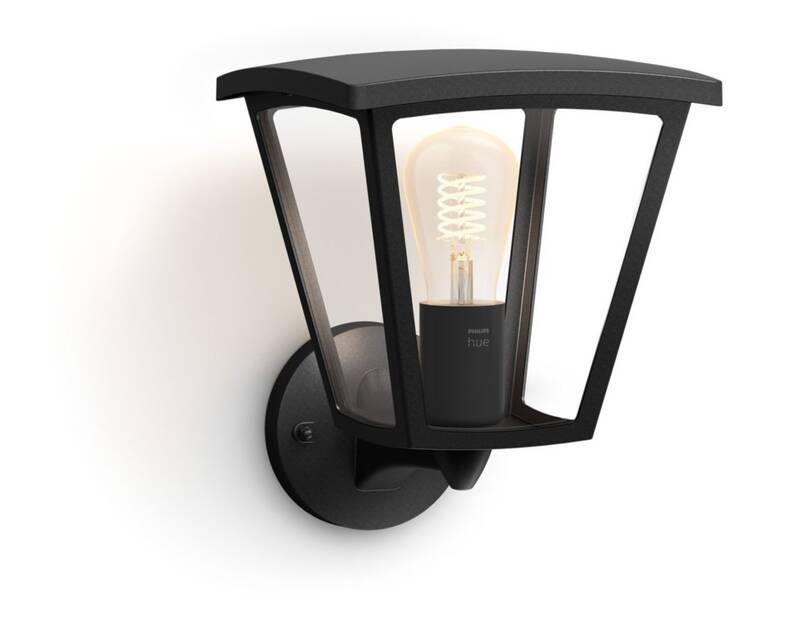 Nástěnné svítidlo Philips Hue Inara černé
