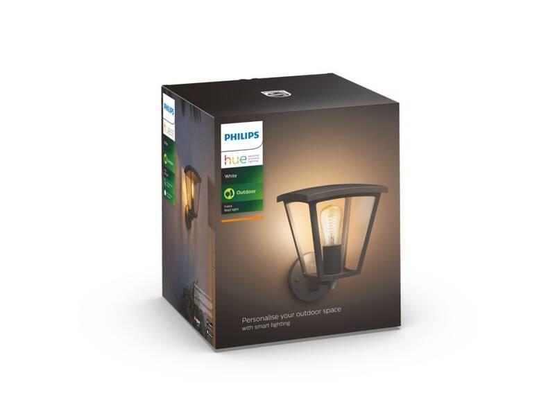 Nástěnné svítidlo Philips Hue Inara černé