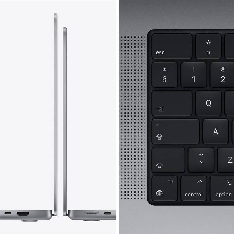 Notebook Apple MacBook Pro 14" M1 Pro 10‑CPU 16‑GPU, 1TB - Space Grey CZ