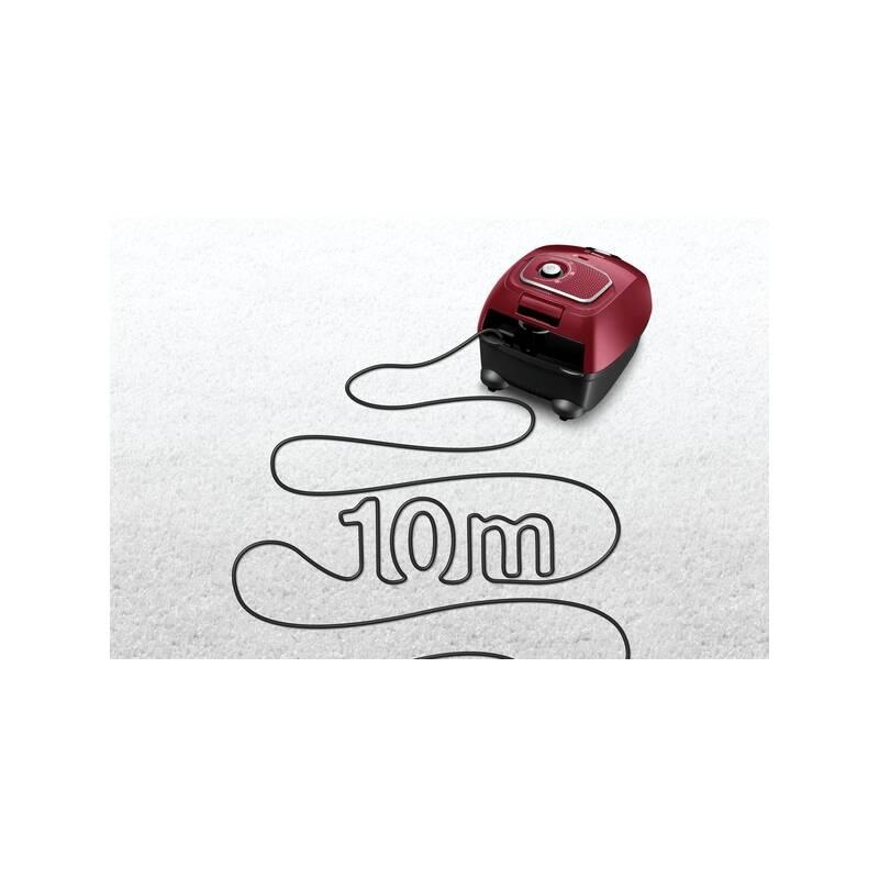 Podlahový vysavač Bosch Classic BGLS4X201 červený