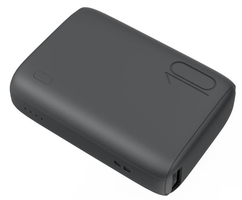 Powerbank WG 10 000 mAh USB-C PD 18W QC 3.0 černá, Powerbank, WG, 10, 000, mAh, USB-C, PD, 18W, QC, 3.0, černá