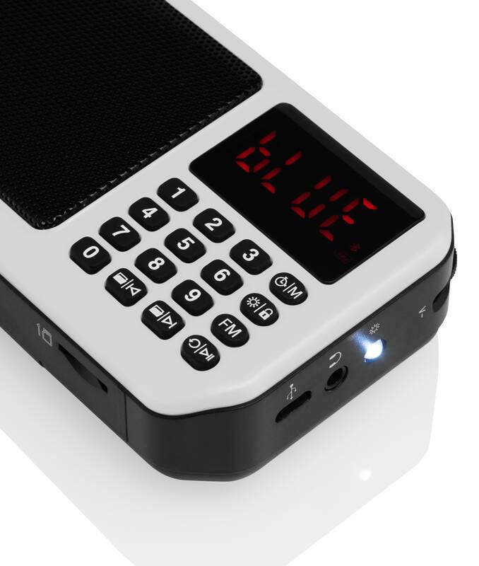 Radiopřijímač GoGEN FMP 125 BTW bílý